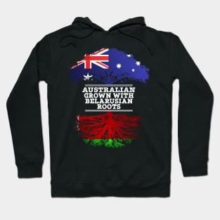 Australian Grown With Belarusian Roots - Gift for Belarusian With Roots From Belarusian Hoodie